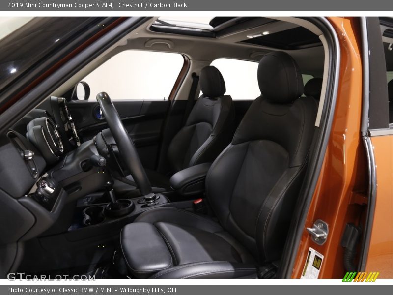 Chestnut / Carbon Black 2019 Mini Countryman Cooper S All4