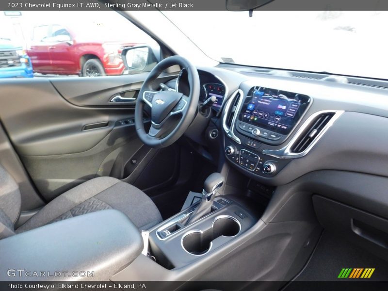 Sterling Gray Metallic / Jet Black 2023 Chevrolet Equinox LT AWD