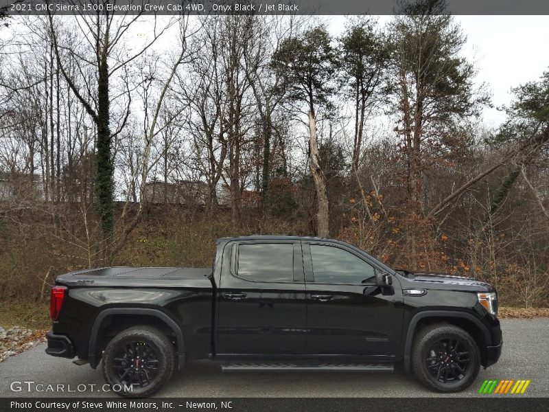  2021 Sierra 1500 Elevation Crew Cab 4WD Onyx Black
