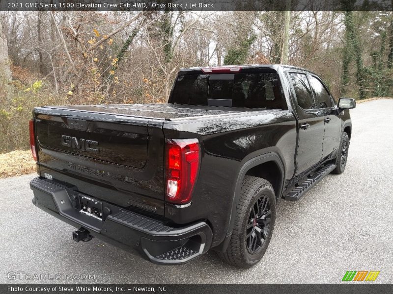 Onyx Black / Jet Black 2021 GMC Sierra 1500 Elevation Crew Cab 4WD