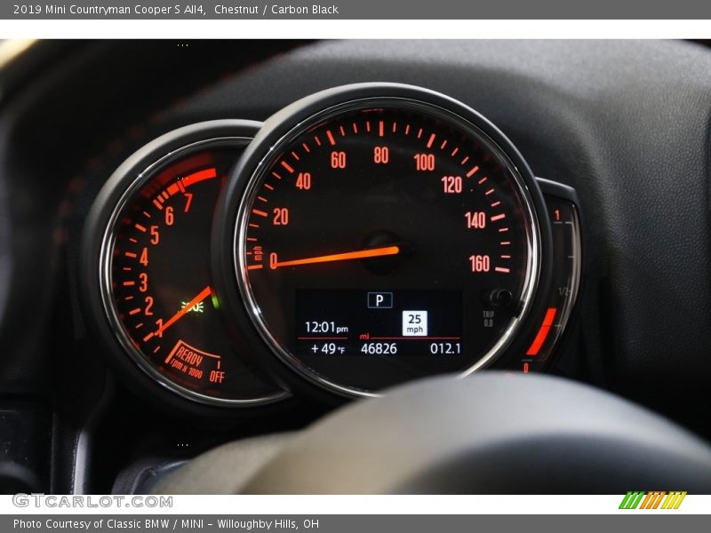 Chestnut / Carbon Black 2019 Mini Countryman Cooper S All4