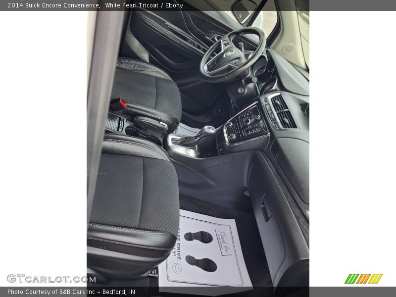 White Pearl Tricoat / Ebony 2014 Buick Encore Convenience