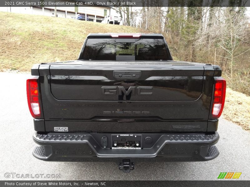 Onyx Black / Jet Black 2021 GMC Sierra 1500 Elevation Crew Cab 4WD