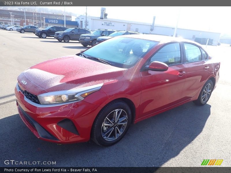 Currant Red / Black 2023 Kia Forte LXS