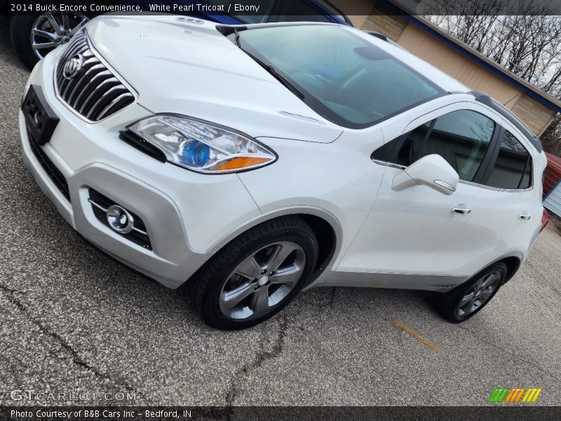 White Pearl Tricoat / Ebony 2014 Buick Encore Convenience