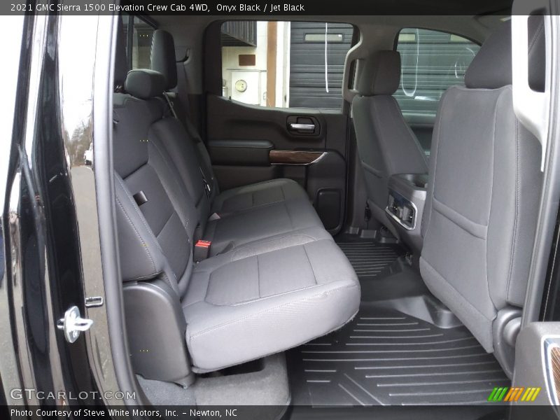 Rear Seat of 2021 Sierra 1500 Elevation Crew Cab 4WD
