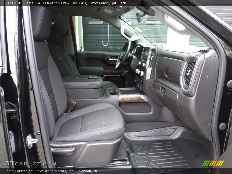 Front Seat of 2021 Sierra 1500 Elevation Crew Cab 4WD