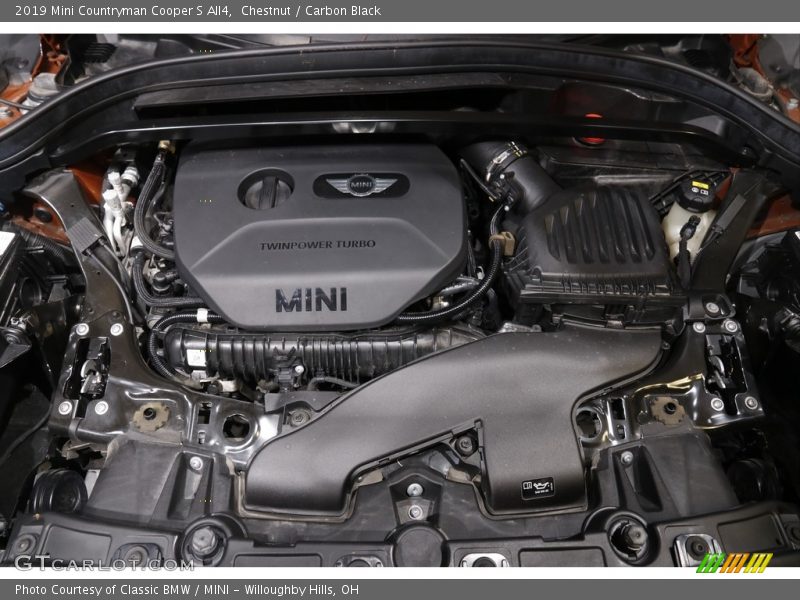 Chestnut / Carbon Black 2019 Mini Countryman Cooper S All4