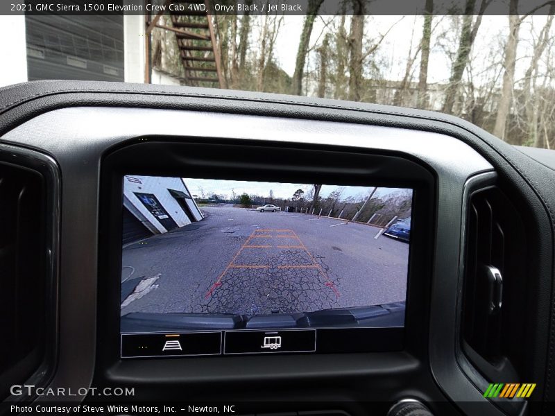 Onyx Black / Jet Black 2021 GMC Sierra 1500 Elevation Crew Cab 4WD