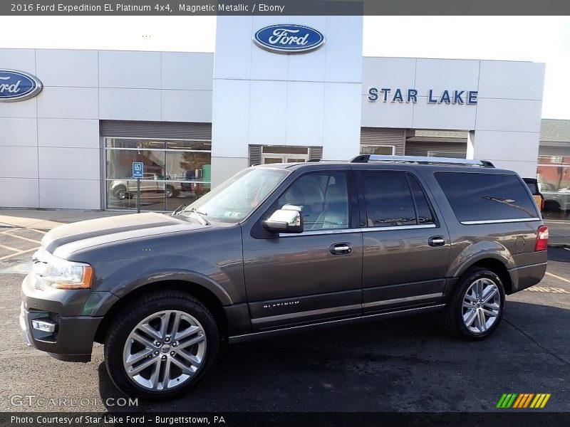 Magnetic Metallic / Ebony 2016 Ford Expedition EL Platinum 4x4