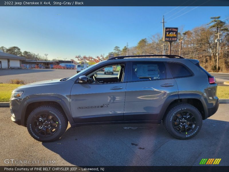 Sting-Gray / Black 2022 Jeep Cherokee X 4x4
