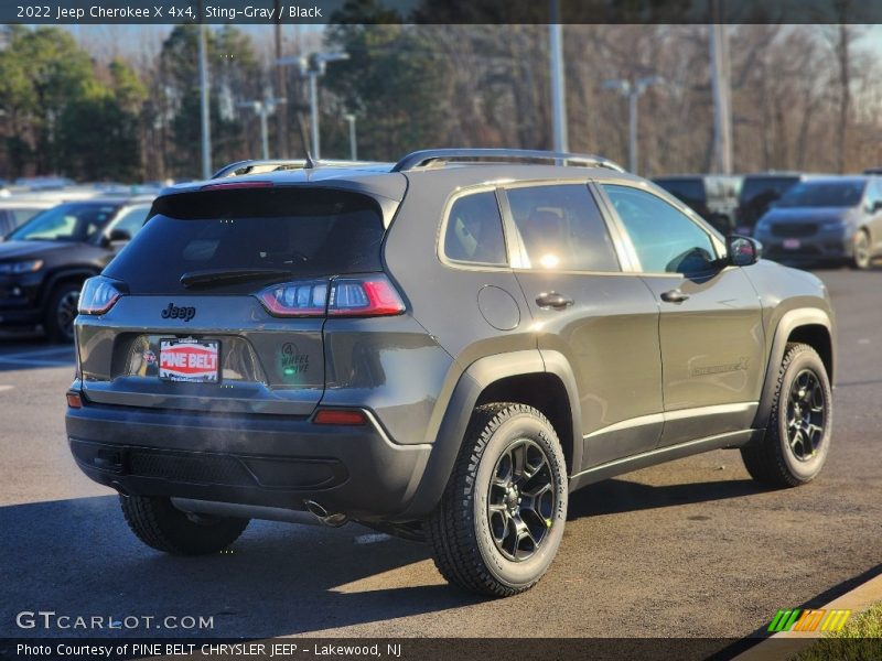 Sting-Gray / Black 2022 Jeep Cherokee X 4x4