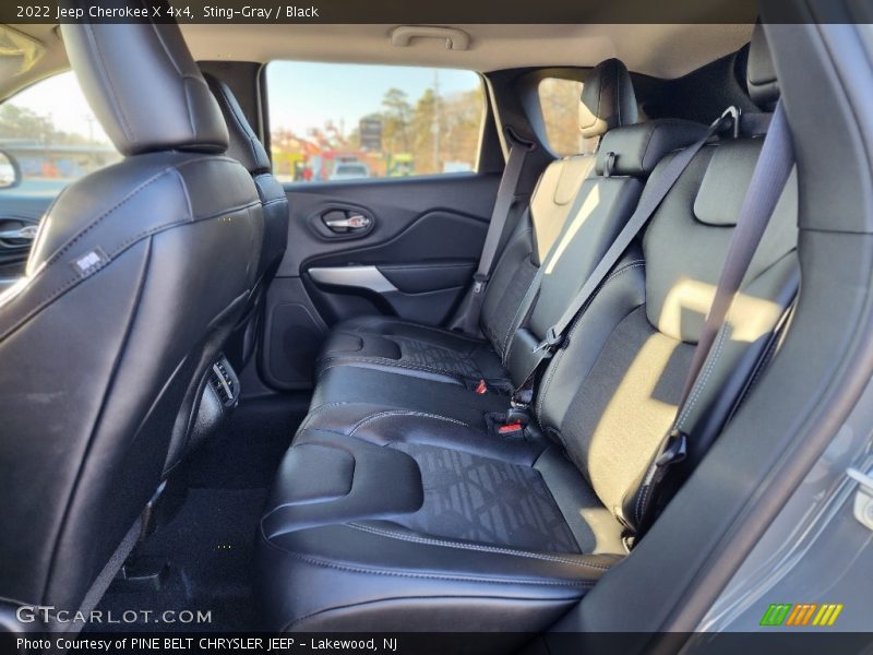 Rear Seat of 2022 Cherokee X 4x4