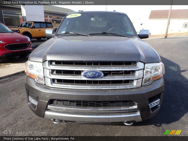 Magnetic Metallic / Ebony 2016 Ford Expedition EL Platinum 4x4