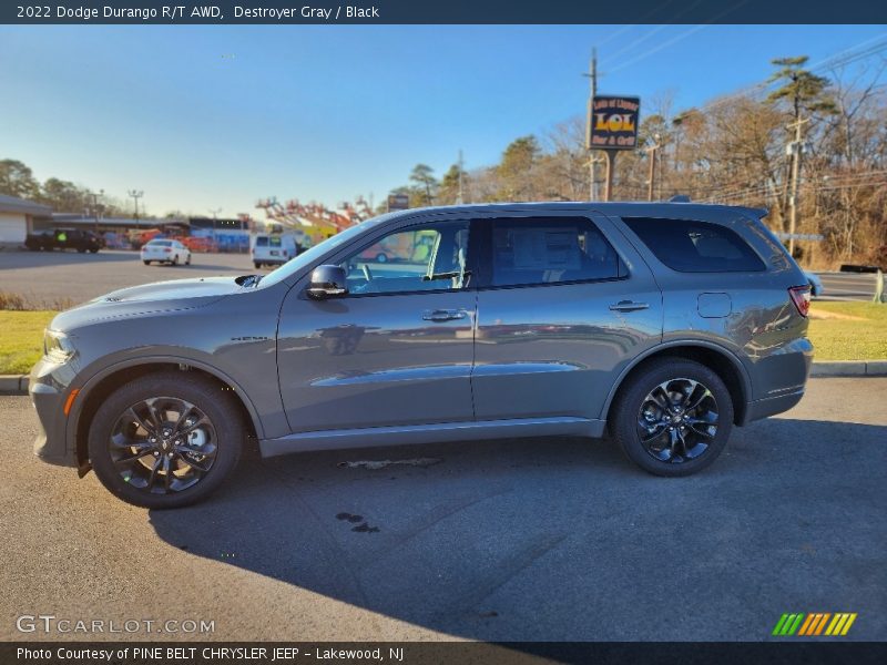 Destroyer Gray / Black 2022 Dodge Durango R/T AWD