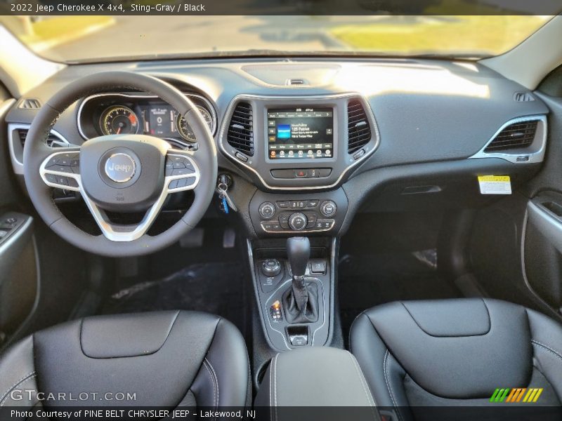  2022 Cherokee X 4x4 Black Interior