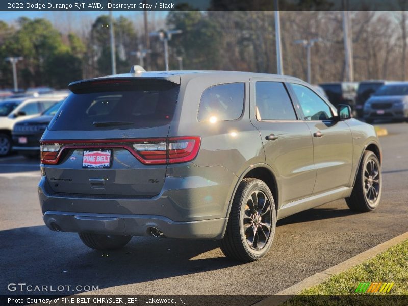 Destroyer Gray / Black 2022 Dodge Durango R/T AWD