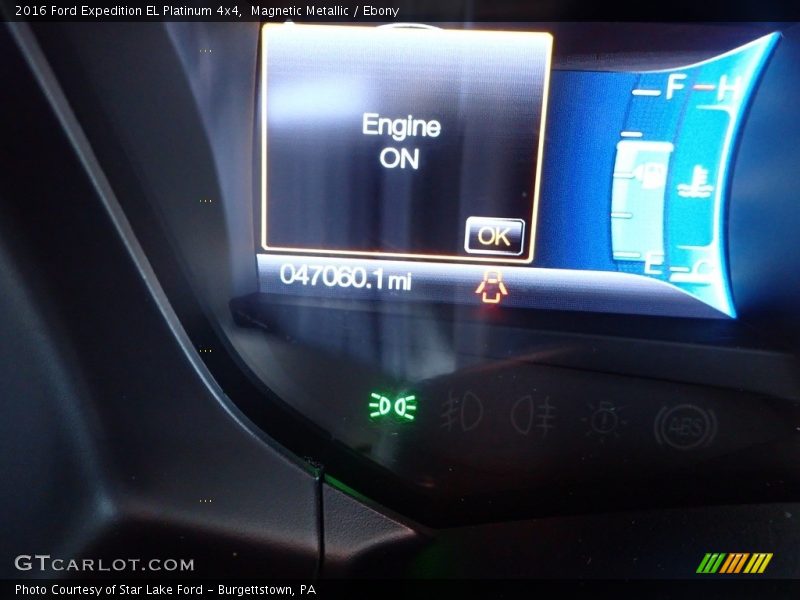 Magnetic Metallic / Ebony 2016 Ford Expedition EL Platinum 4x4