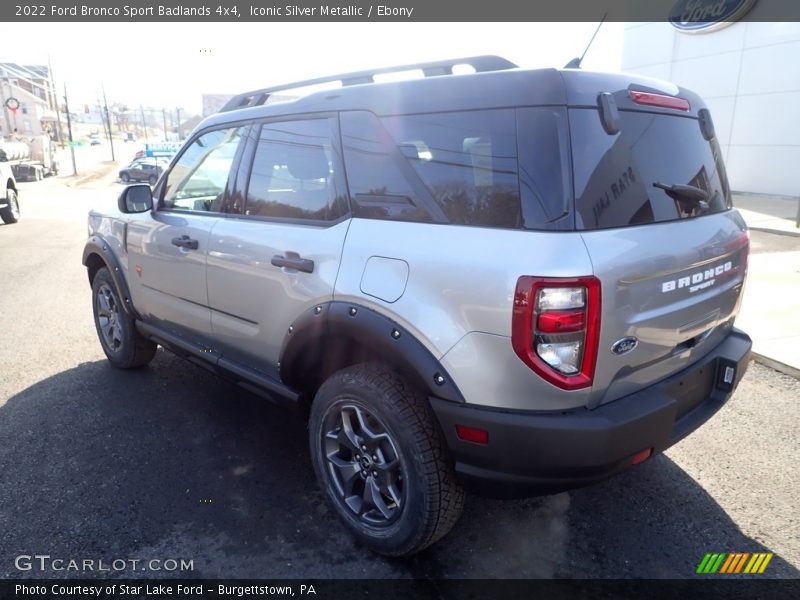 Iconic Silver Metallic / Ebony 2022 Ford Bronco Sport Badlands 4x4