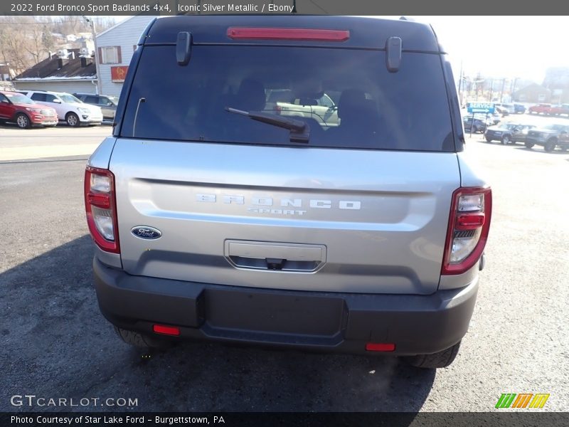 Iconic Silver Metallic / Ebony 2022 Ford Bronco Sport Badlands 4x4