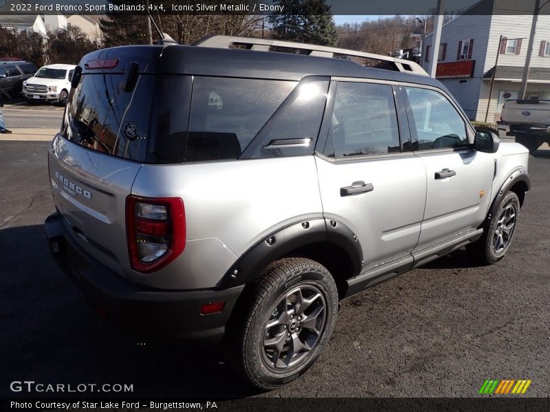 Iconic Silver Metallic / Ebony 2022 Ford Bronco Sport Badlands 4x4