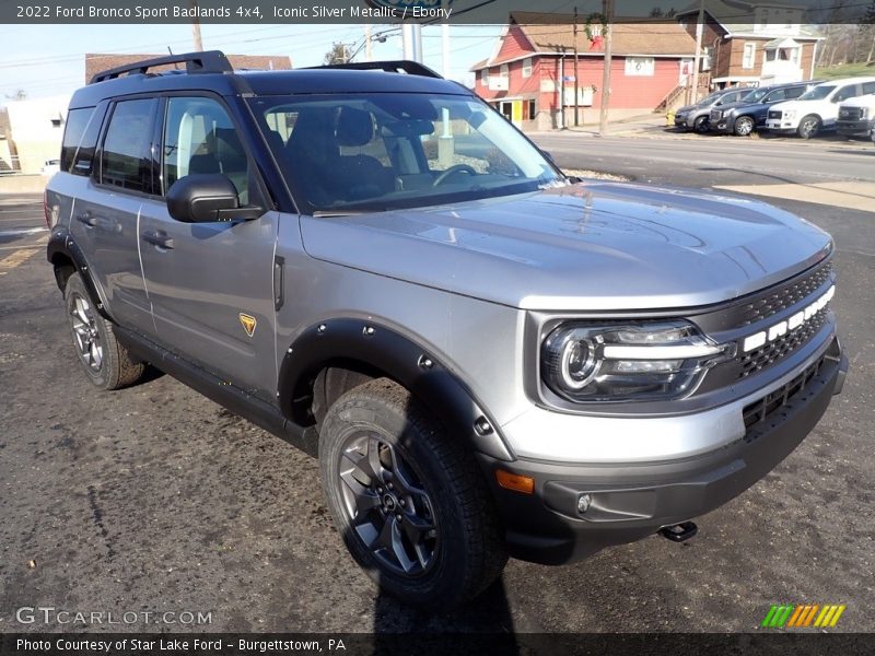Iconic Silver Metallic / Ebony 2022 Ford Bronco Sport Badlands 4x4