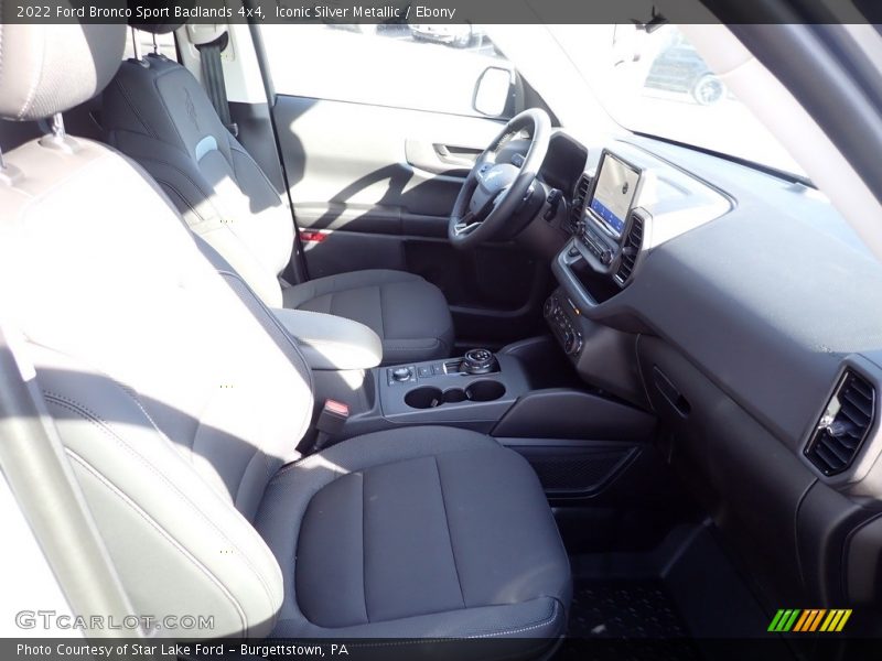 Iconic Silver Metallic / Ebony 2022 Ford Bronco Sport Badlands 4x4