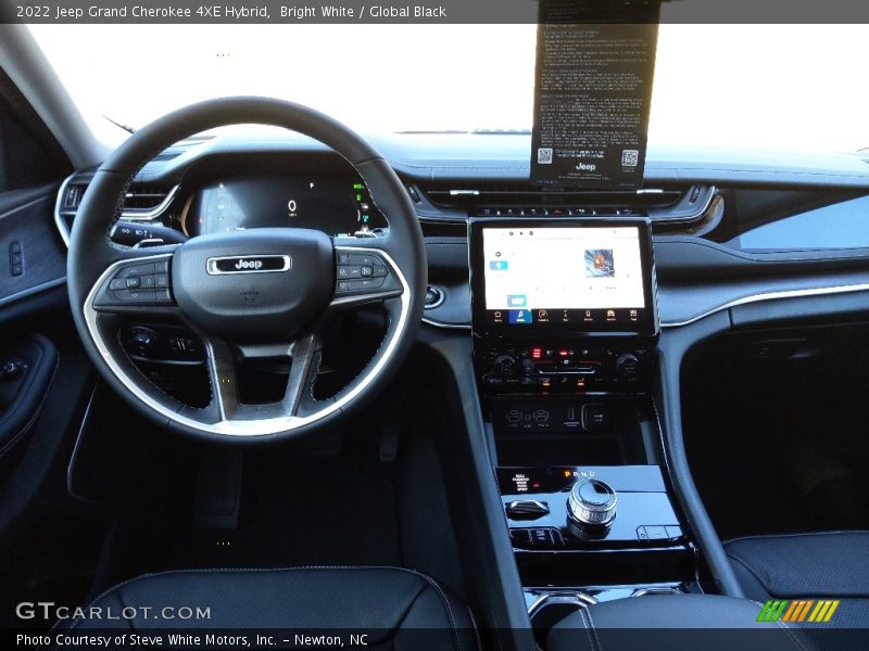 Bright White / Global Black 2022 Jeep Grand Cherokee 4XE Hybrid