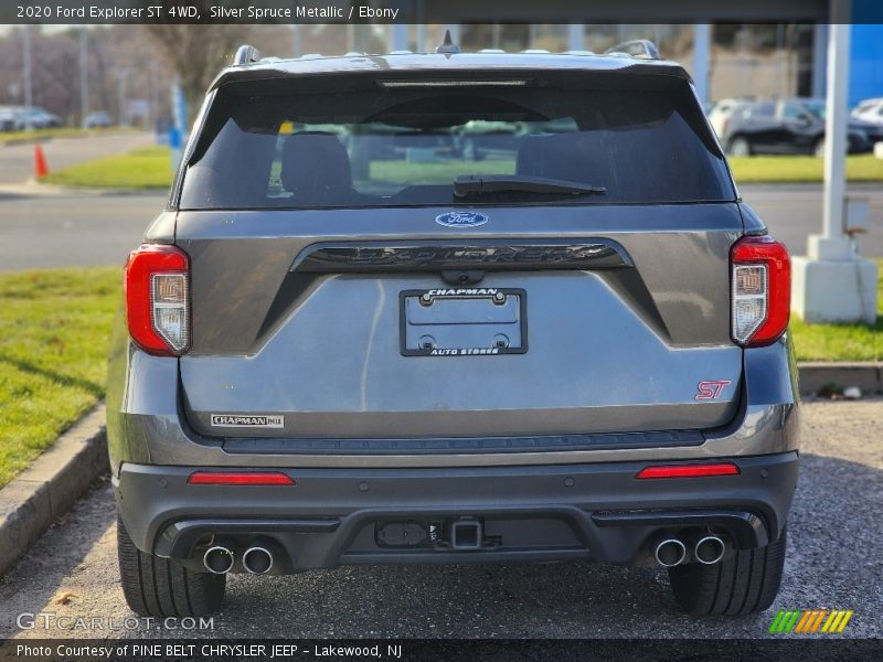 Silver Spruce Metallic / Ebony 2020 Ford Explorer ST 4WD