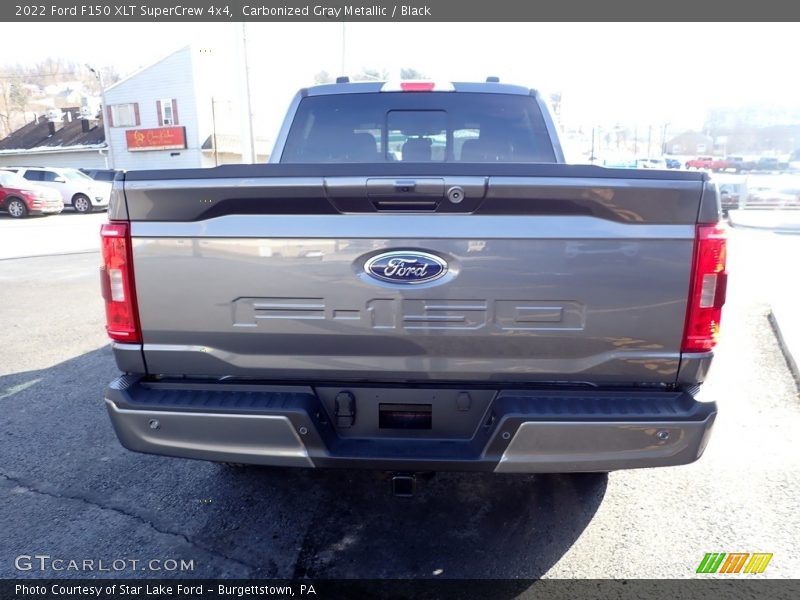 Carbonized Gray Metallic / Black 2022 Ford F150 XLT SuperCrew 4x4