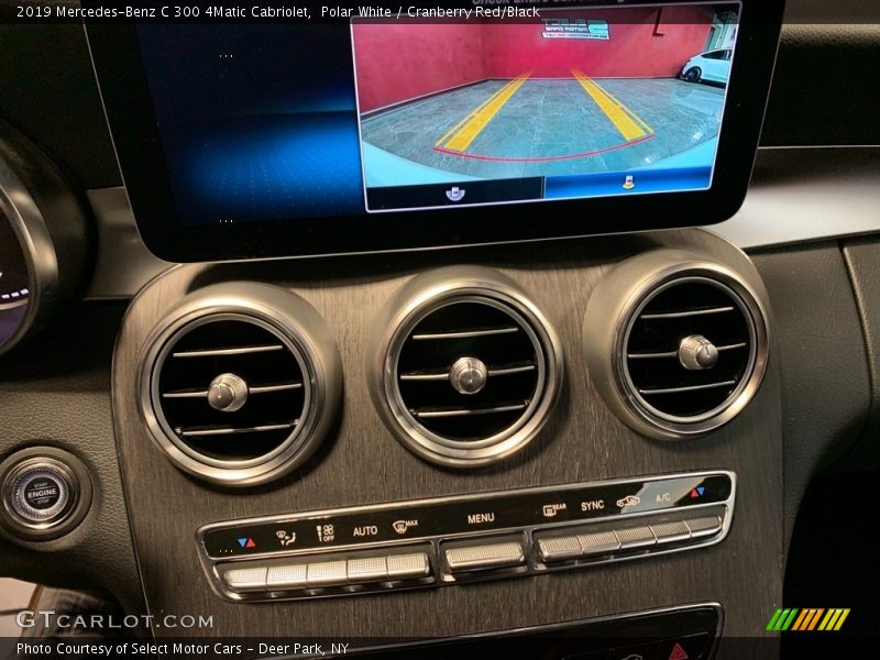 Polar White / Cranberry Red/Black 2019 Mercedes-Benz C 300 4Matic Cabriolet
