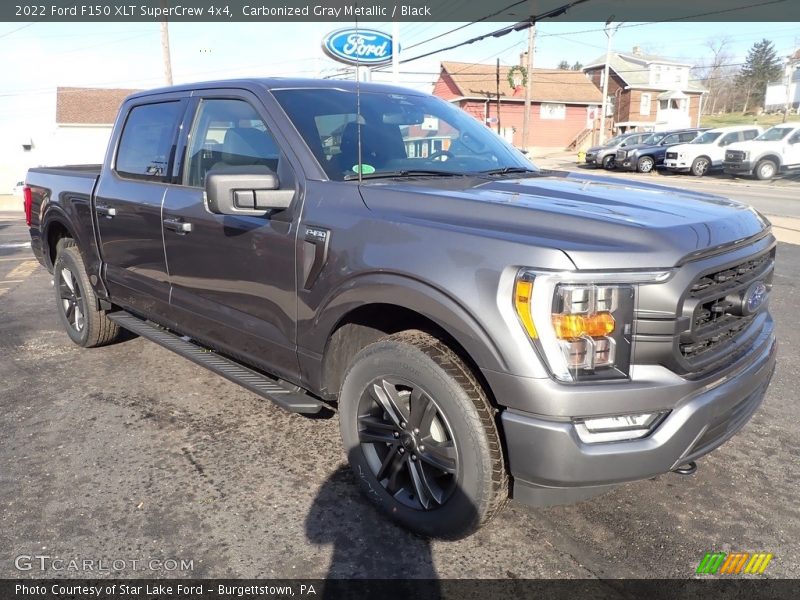 Carbonized Gray Metallic / Black 2022 Ford F150 XLT SuperCrew 4x4