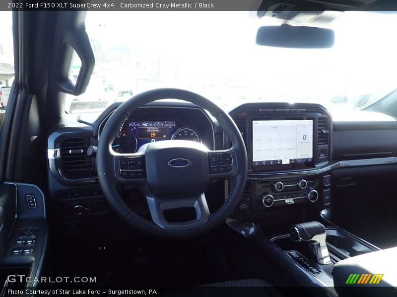 Carbonized Gray Metallic / Black 2022 Ford F150 XLT SuperCrew 4x4