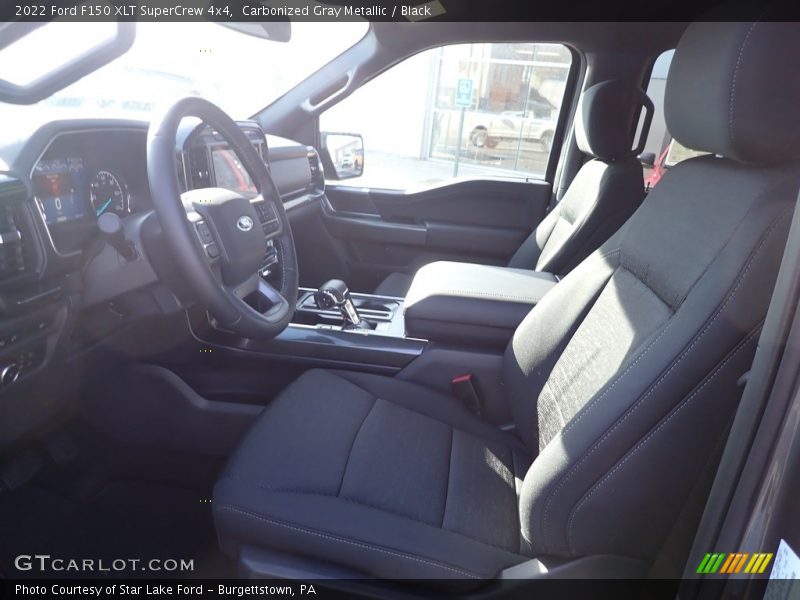 Carbonized Gray Metallic / Black 2022 Ford F150 XLT SuperCrew 4x4