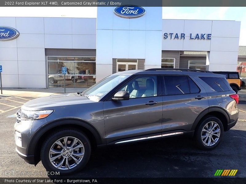 Carbonized Gray Metallic / Ebony 2022 Ford Explorer XLT 4WD