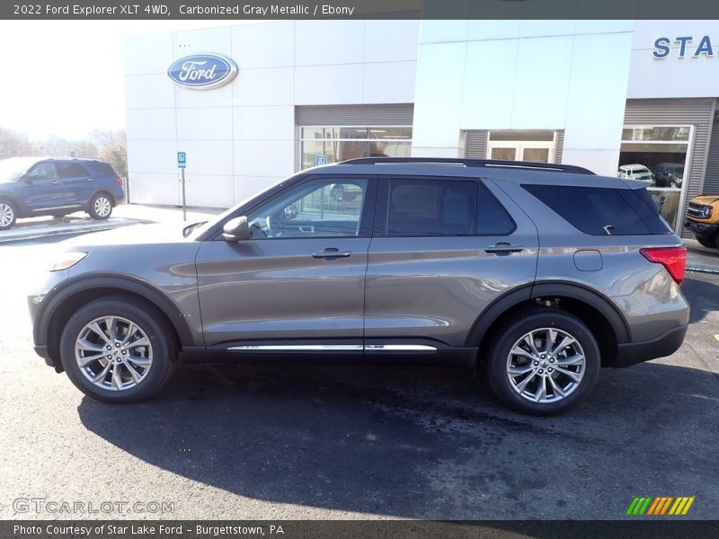 Carbonized Gray Metallic / Ebony 2022 Ford Explorer XLT 4WD