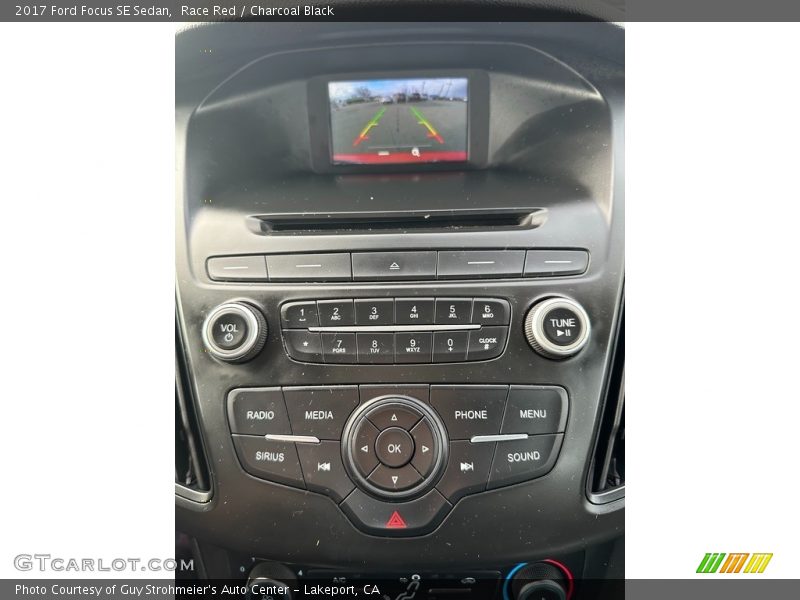 Race Red / Charcoal Black 2017 Ford Focus SE Sedan
