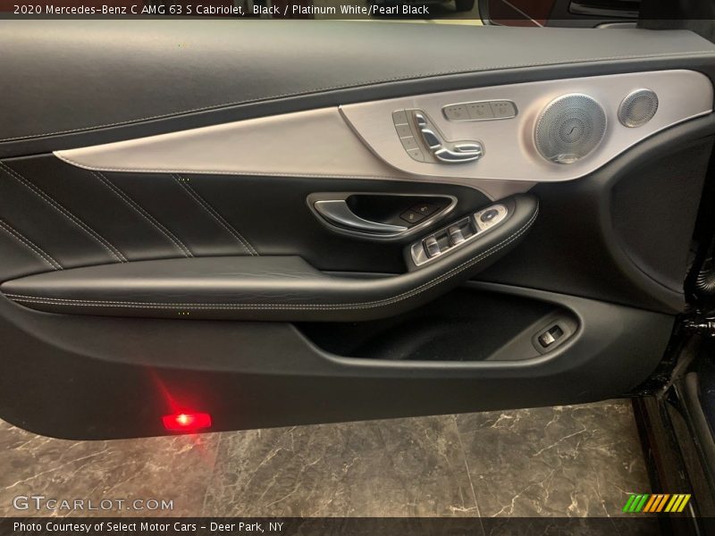 Black / Platinum White/Pearl Black 2020 Mercedes-Benz C AMG 63 S Cabriolet