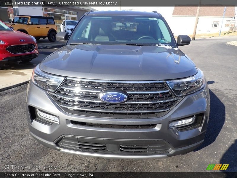 Carbonized Gray Metallic / Ebony 2022 Ford Explorer XLT 4WD