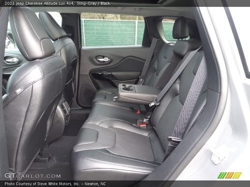 Rear Seat of 2023 Cherokee Altitude Lux 4x4