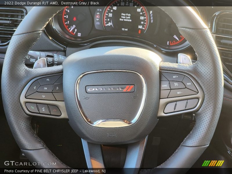 Destroyer Gray / Black 2022 Dodge Durango R/T AWD