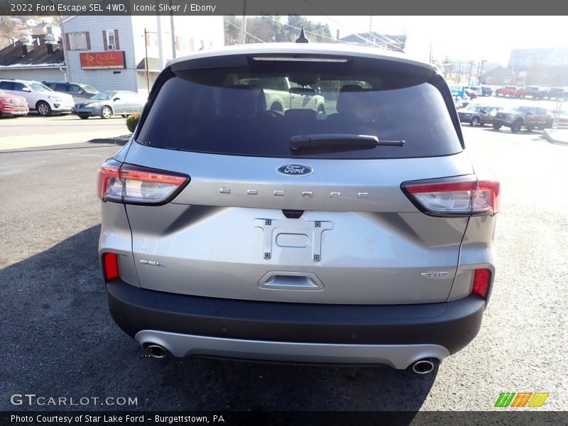 Iconic Silver / Ebony 2022 Ford Escape SEL 4WD