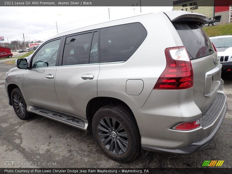 Atomic Silver / Black 2021 Lexus GX 460 Premium