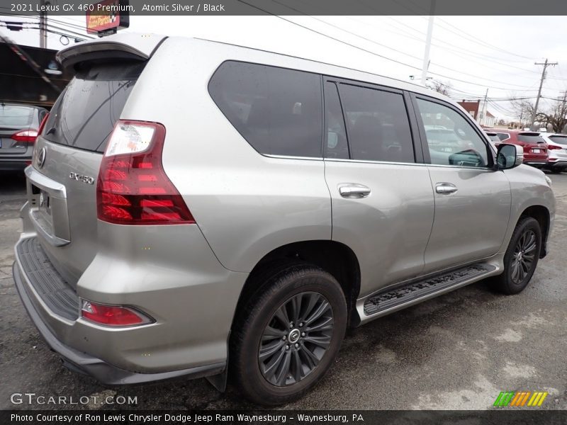 Atomic Silver / Black 2021 Lexus GX 460 Premium