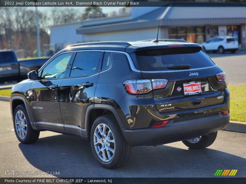 Diamond Black Crystal Pearl / Black 2022 Jeep Compass Latitude Lux 4x4