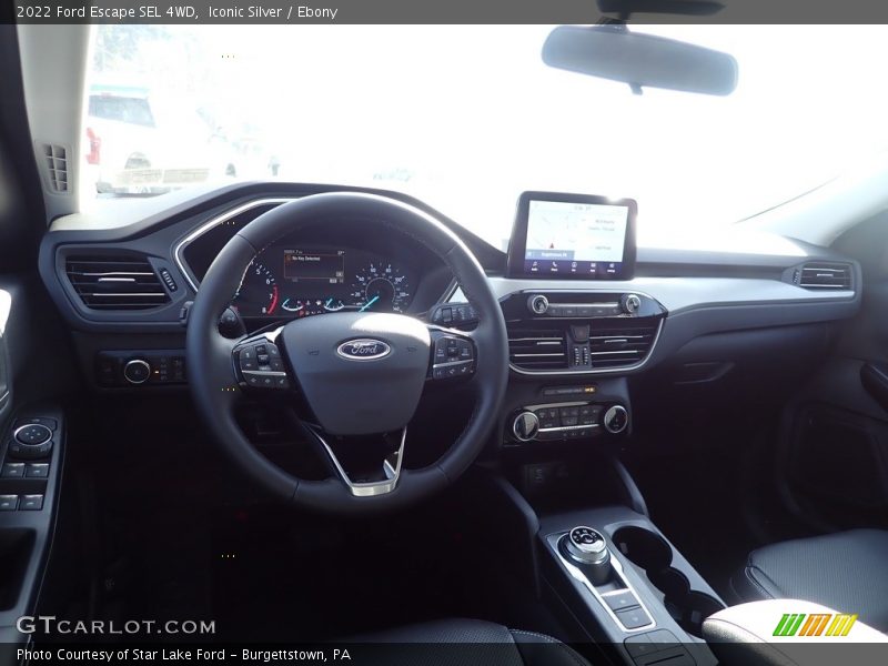 Iconic Silver / Ebony 2022 Ford Escape SEL 4WD
