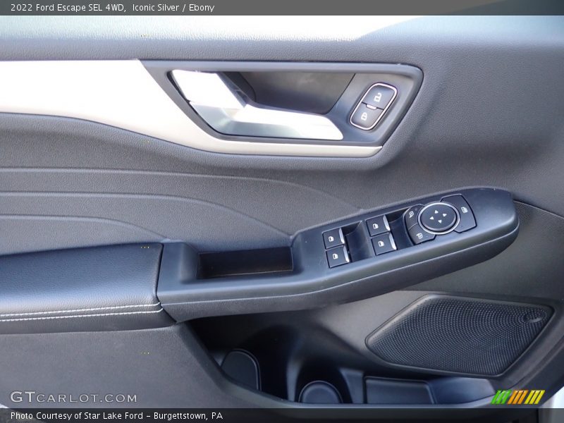 Iconic Silver / Ebony 2022 Ford Escape SEL 4WD