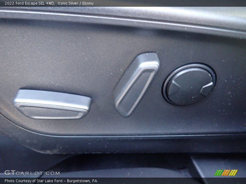Iconic Silver / Ebony 2022 Ford Escape SEL 4WD