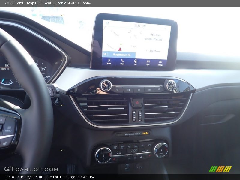 Iconic Silver / Ebony 2022 Ford Escape SEL 4WD