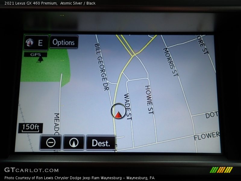 Navigation of 2021 GX 460 Premium